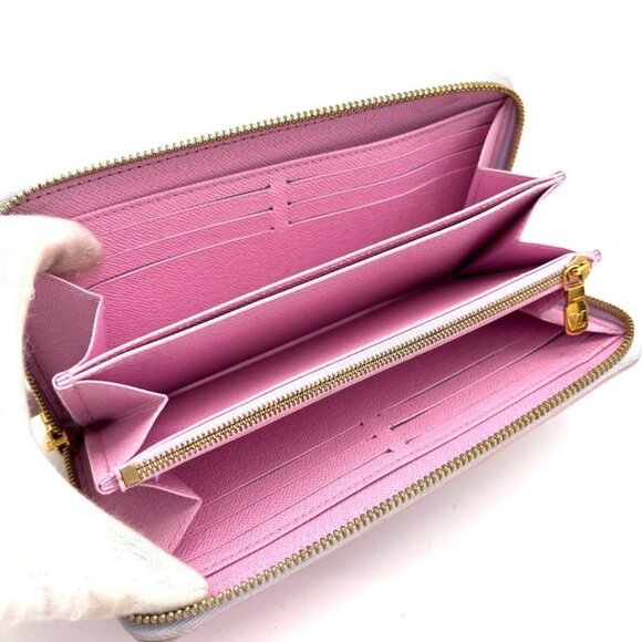 Louis Vuitton Monogram Giant Spring In The City Zippy Wallet Sunrise Pastel Pink - Picture 4 of 16